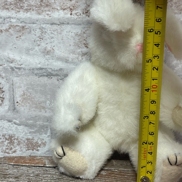 wangs | Toys | Wangs White Bunny Rabbit With Movable Limbs Plush Toy 8 ...